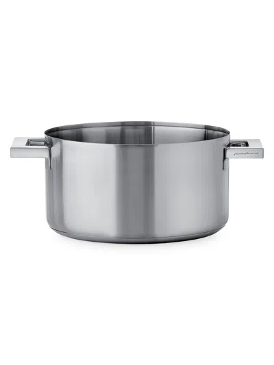 Mepra Stile Stainless Steel Casserole In Silver