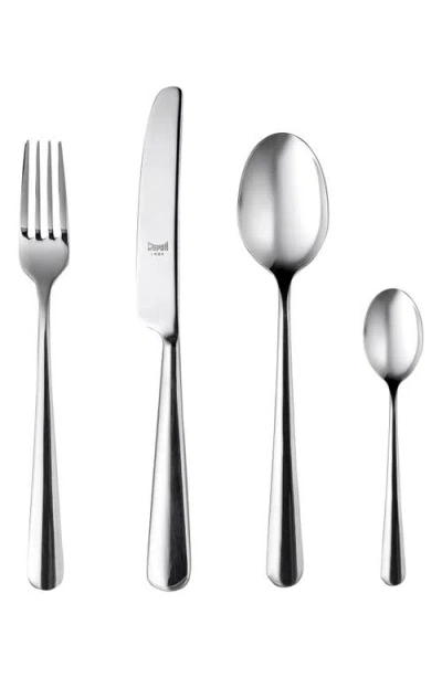 Mepra Stoccolma 24-piece Flatware Set In Silver