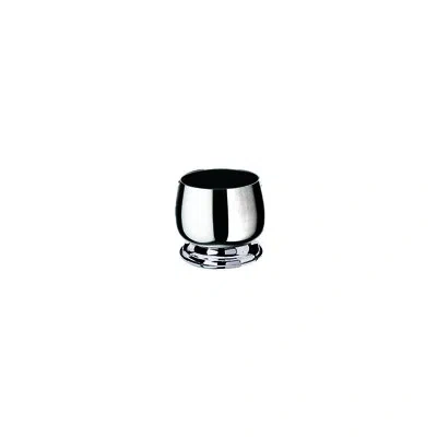 Mepra Sugar Bowl With Base; Bombata C: 6-3/4 Oz. In Silver