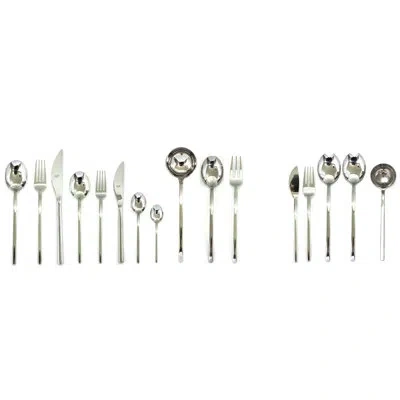 Mepra Sveva Flatware Set - 126 Pieces - Stainless Steel