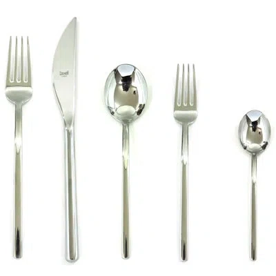 Mepra Sveva Flatware Set - 20 Pieces - Stainless Steel