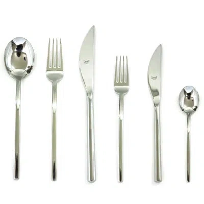 Mepra Sveva Flatware Set - 36 Pieces - Stainless Steel