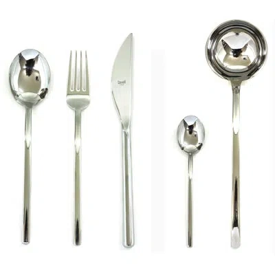 Mepra Sveva Flatware Set - 49 Pieces - Stainless Steel