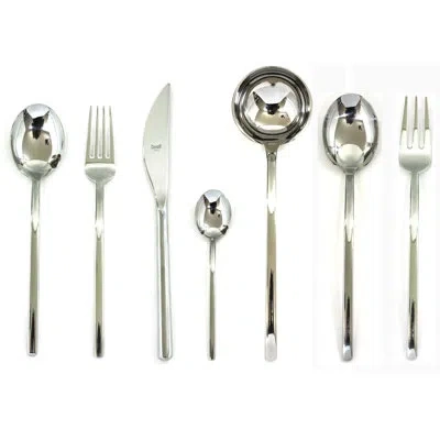 Mepra Sveva Flatware Set - 51 Pieces - Stainless Steel