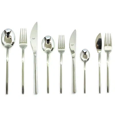 Mepra Sveva Flatware Set - 54 Pieces - Stainless Steel