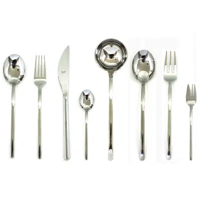 Mepra Sveva Flatware Set - 63 Pieces - Stainless Steel