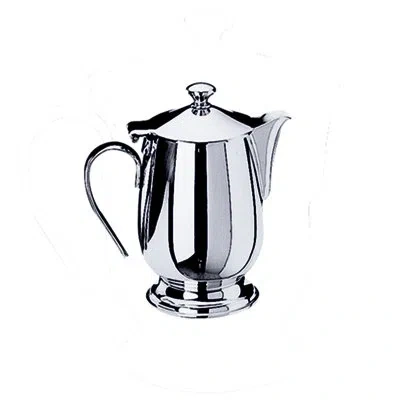 Mepra Teapot With Base Bombata In Stainless Steel