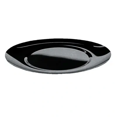 Mepra Tendence Oval Charger Plate 15.6" - 1 Piece In Black Gold