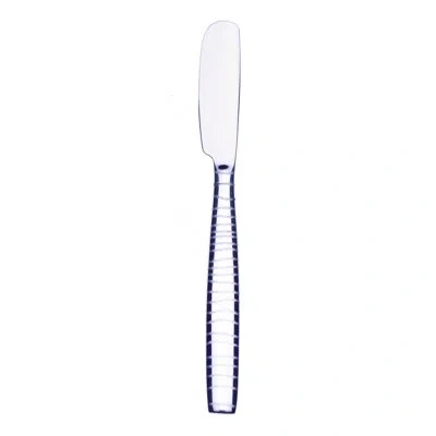 Mepra Tigre Butter Knife - 12 Pieces In Silver