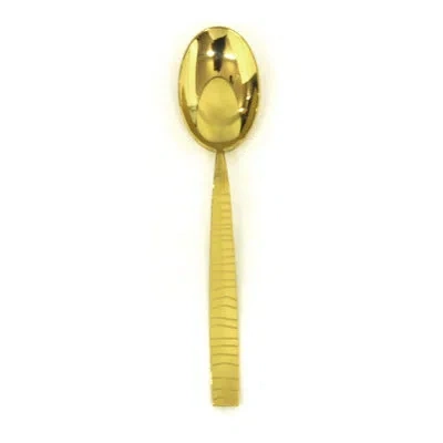 Mepra Tigre Coffee Spoon - 12 Pieces In Oro