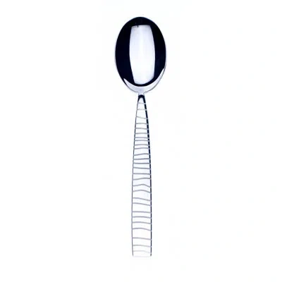 Mepra Tigre Dessert Spoon - 12 Pieces In Silver
