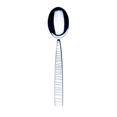 Mepra Tigre Dessert Spoon - 24 Pieces In Silver
