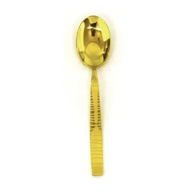 Mepra Tigre Espresso Spoon - 48 Pieces In Oro
