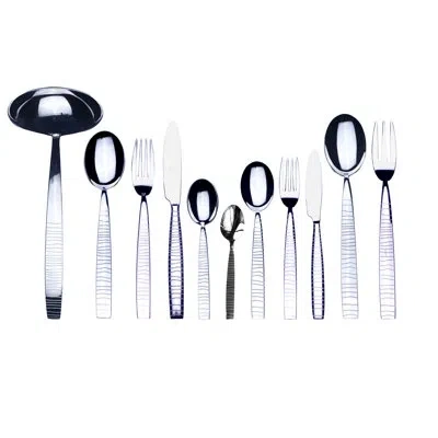 Mepra Tigre Flatware Set - 99 Pieces - Stainless Steel