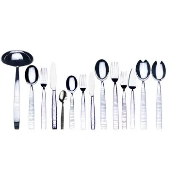 Mepra Tigre Flatware Set (configuration P) - 113 Pieces - Stainless Steel