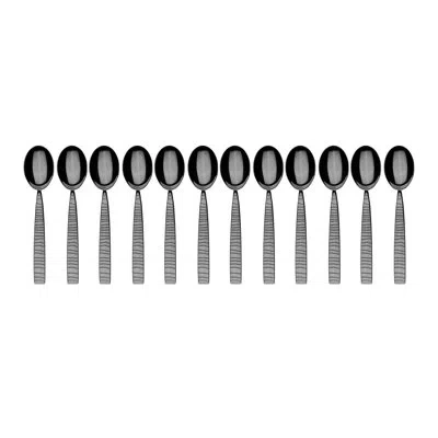 Mepra Tigre Gourmet Spoon - 12 Pieces In Silver