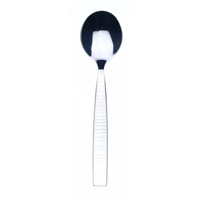 Mepra Tigre Soup Spoon In Silver