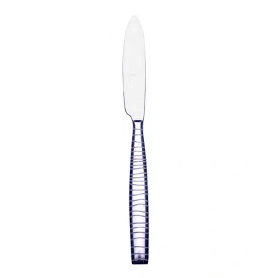 Mepra Tigre Table Knife - 24 Pieces In Silver