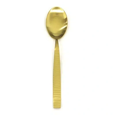 Mepra Tigre Table Spoon - 24 Pieces In Ice Gold