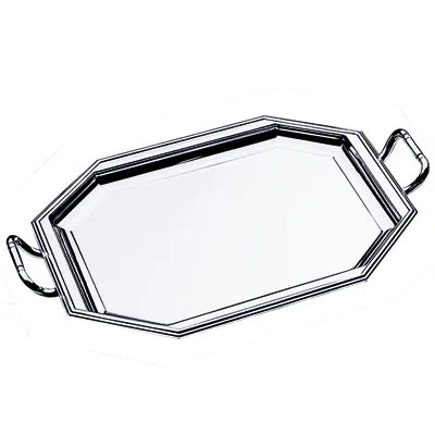 Mepra Tray With Handles In Silver