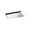 Mepra Uno Rectangular Serving Tray In Silver