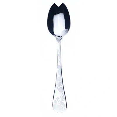 Mepra Venere Salad Serving Spoon - 24 Pieces In Silver