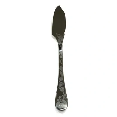 Mepra Venere Table Fish Knife - 48 Pieces In Oro-nero
