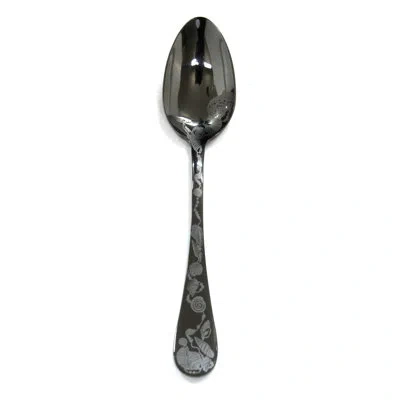 Mepra Venere Table Spoon - 12 Pieces In Oro-nero