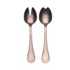Mepra Vintage 2-piece Salad Server Set In Bronze