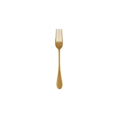 Mepra Vintage Dessert Fork - 48 Pieces In Oro