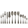 Mepra Vintage Pewter Flatware Set In Brown