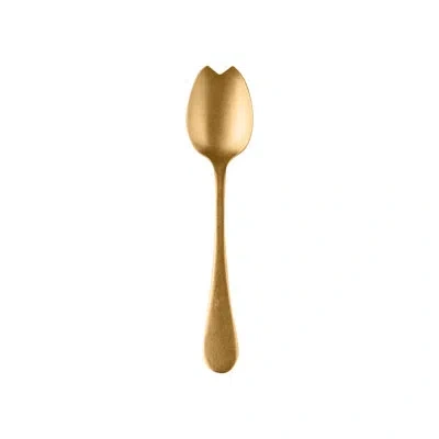 Mepra Vintage Salad Serving Spoon - 12 Pieces In Oro