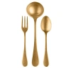 Mepra Vintage Serving Set In Gold