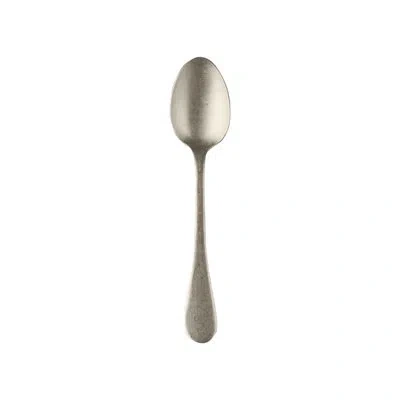 Mepra Vintage Serving Spoon - 12 Pieces In Champagne