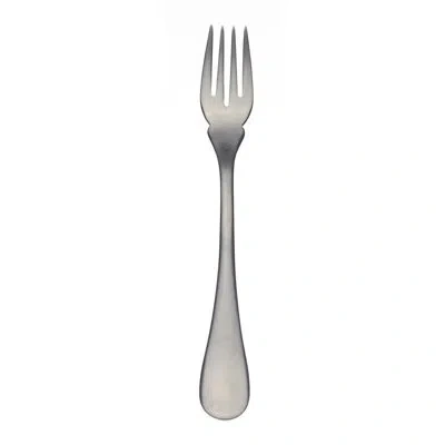Mepra Vintage Table Fish Fork - 48 Pieces In Oro-nero