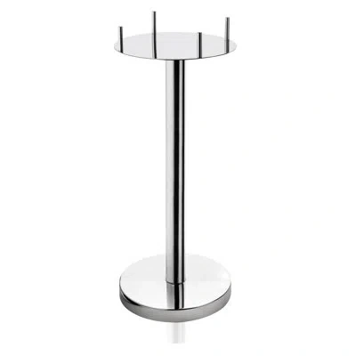 Mepra Wine Bucket Stand Stile Stainless Steel In Silver