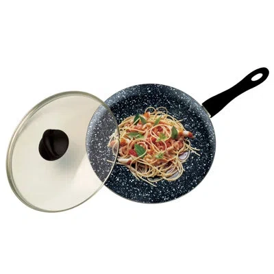 Mepra Wok Fant.stone Black With Lid Black