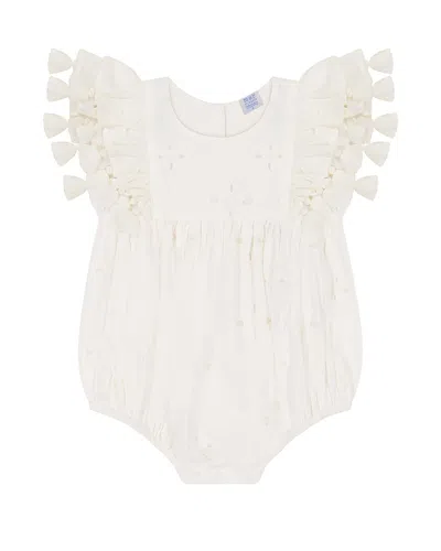 Mer St. Barth Anna Romper In Yellow