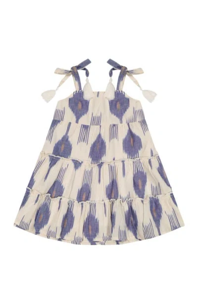 Mer St. Barth Kids'  Bella Sundress In Neutral