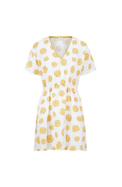 Mer St. Barth Caftan White Sand Dollar