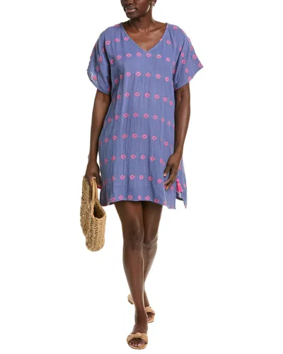 Mer St. Barth Capucine Mini Caftan Dress In Multi