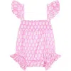 Mer St. Barth Chloe Romper In Violet Booti
