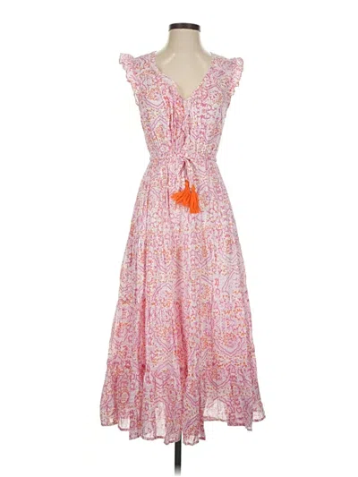Pre-owned Mer St. Barth Cocktail Dress In Pink