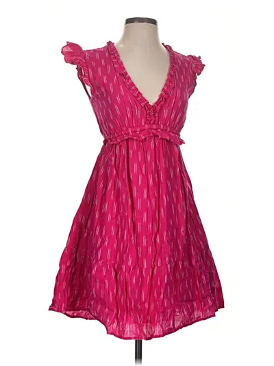 Pre-owned Mer St. Barth Cocktail Dress In Pink