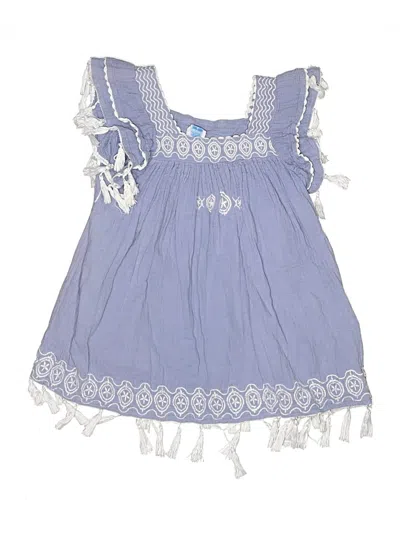 Pre-owned Mer St. Barth Kids' Dress In Blue