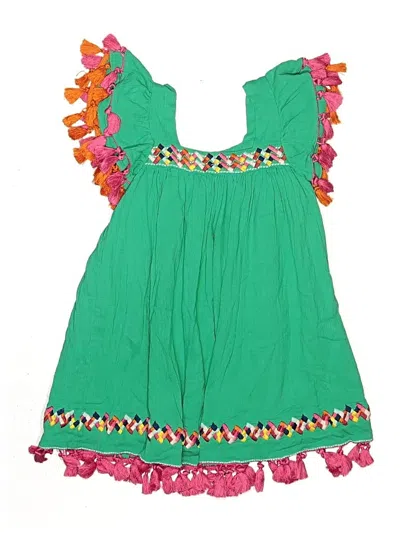 Pre-owned Mer St. Barth Kids' Dress In Green