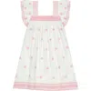 Mer St. Barth Dress Pink Frangipani In Pink