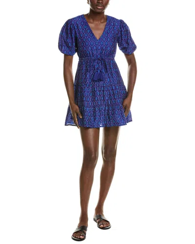 Mer St. Barth Florence Mini Dress In Purple