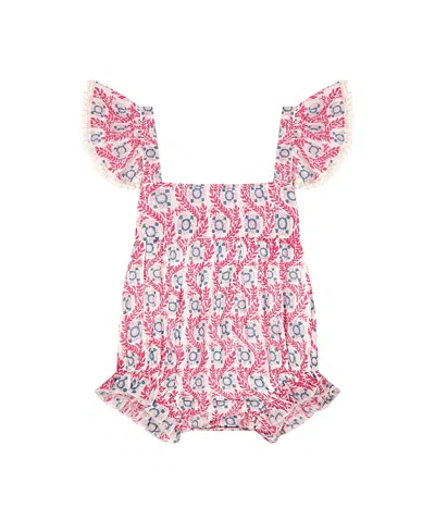 Mer St. Barth Girls' Chloe Romper - Baby In Multi
