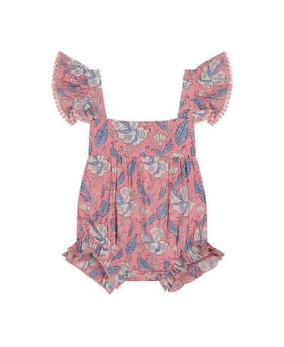 Mer St. Barth Girls' Chloe Romper - Baby In Multi